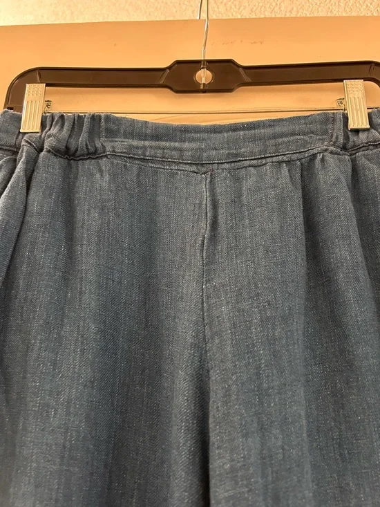 CP Shades Wendy Pants. Super wide leg. 100% Linen. Elastic waist. Quiet luxury - Picture 4 of 12